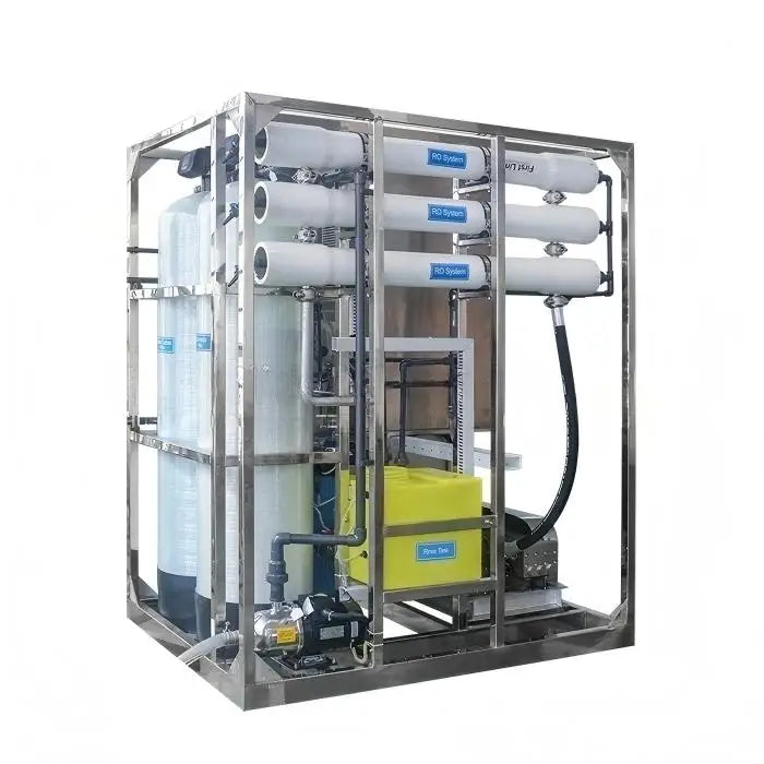 Large-scale Industrial Fully Automatic Purified Water RO Reverse Osmosis Pump Pressure Vessel Water Treatment Equipmentcustomize