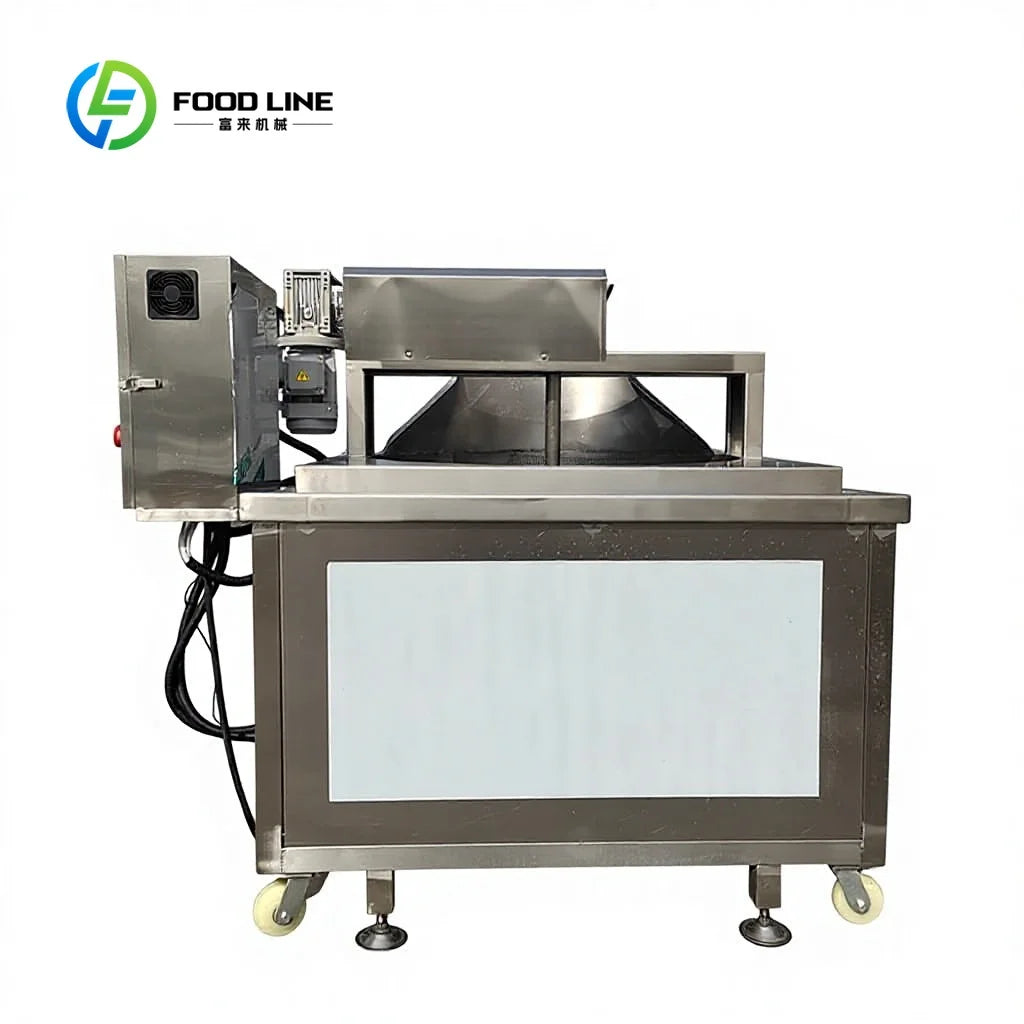 Customized Commercial Automatic Frying Unit Heavy Duty Automatic Oil Filtration Fryer Commercial Machine for gas and electric