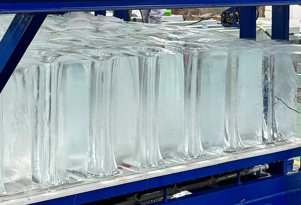 Factory High Quality 5 Ton Industrial Ice Block Machine Water Cooling with Pump for Cooling Applications