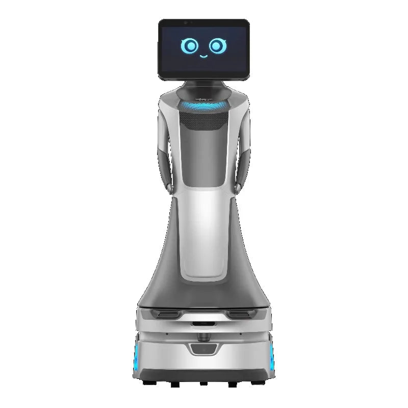 Customized Dual Screen Showroom Robot - Commercial AI Humanoid Welcome Reception Guided Tour Robot