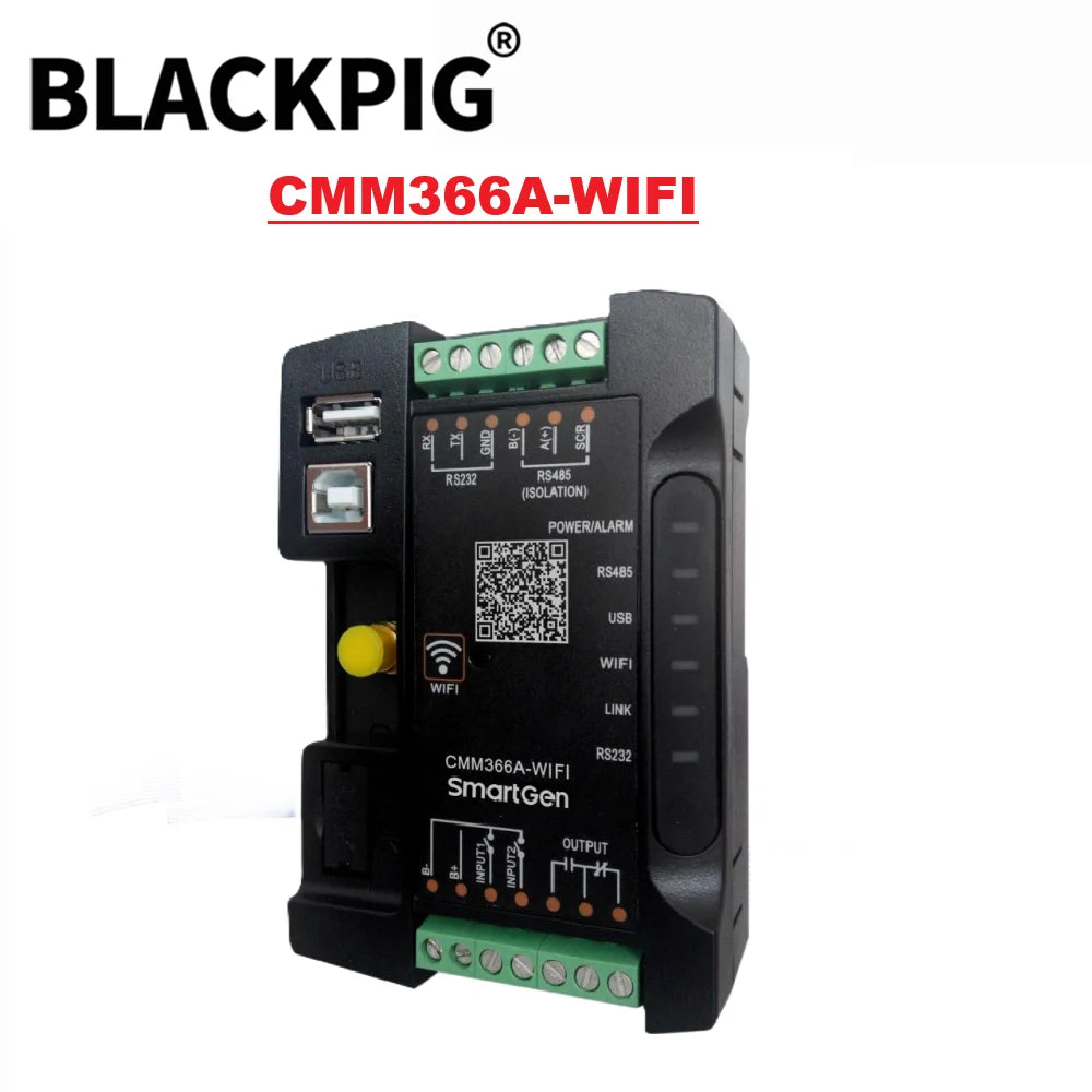 SmartGen Controller Communication Module CMM366A-ET Wired Ethernet CMM366A WIFI Cloud Server Internet Monitor Generator Parts