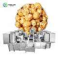 Customized Commercial Oil Popcorn Production Line - High Capacity Snacks Machinery