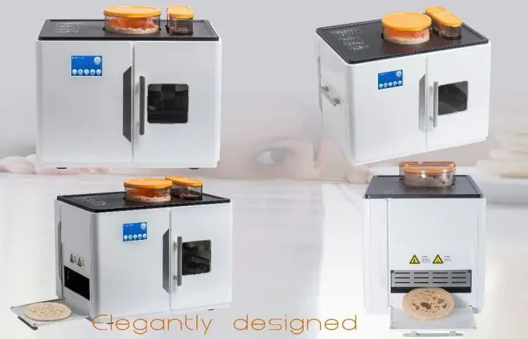 Automatic Roti Robot Machine, Electric Food Processor for Chapati, Tortilla and Rotti