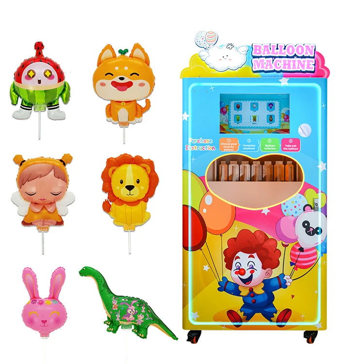 Customized Commercial-Grade Balloon Vending Machine Fully Automatic Industrial Type Cinema Use Remote Control