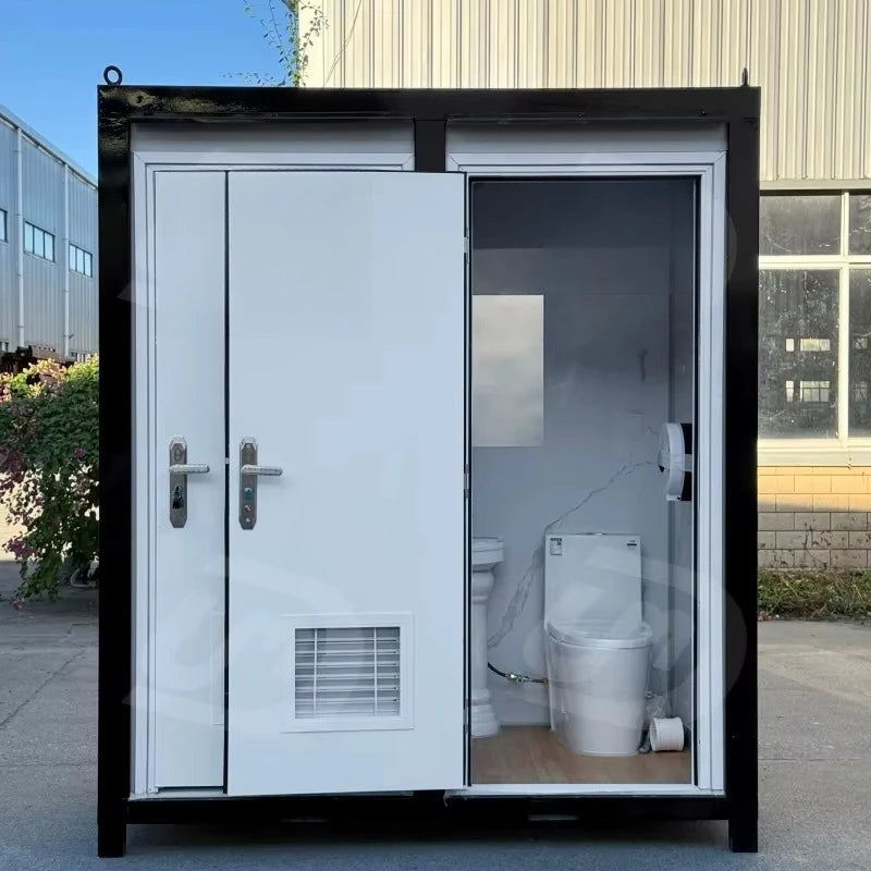Hot Sell Easy Assembly Portable Toilette Mobile Toilet WC For Commercial Purpose Customized Durable