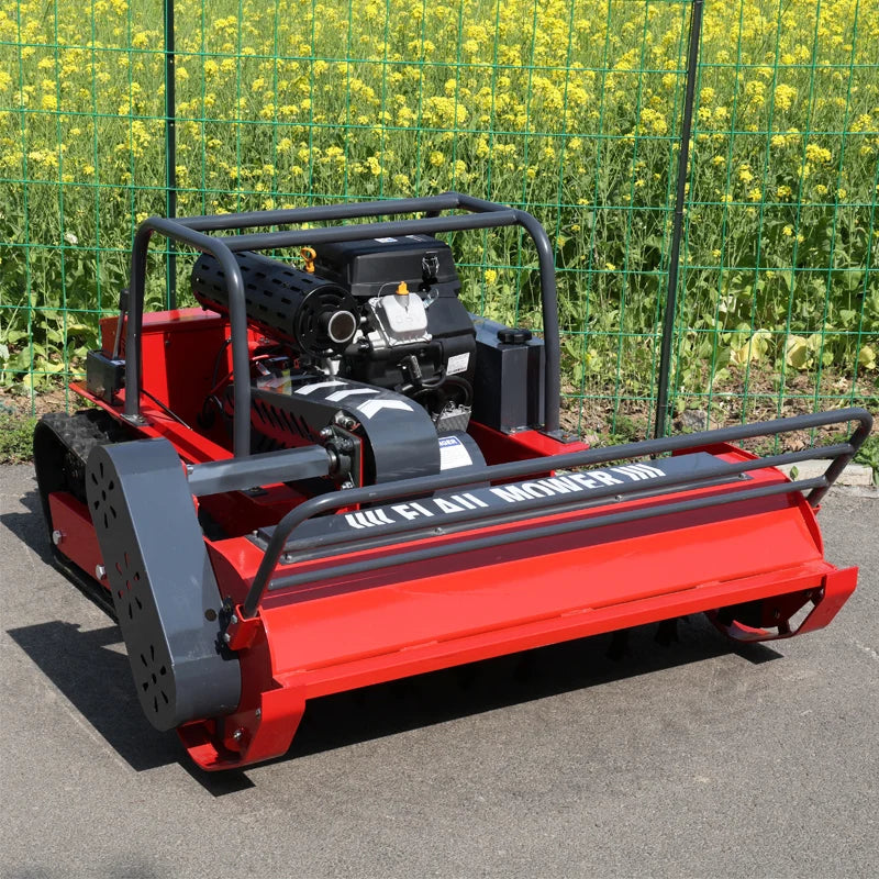 Customized Good Quality Crawler Lawn Mower Grass Cutter Mulcher Multi-functional RobotLawn Mower For Sale