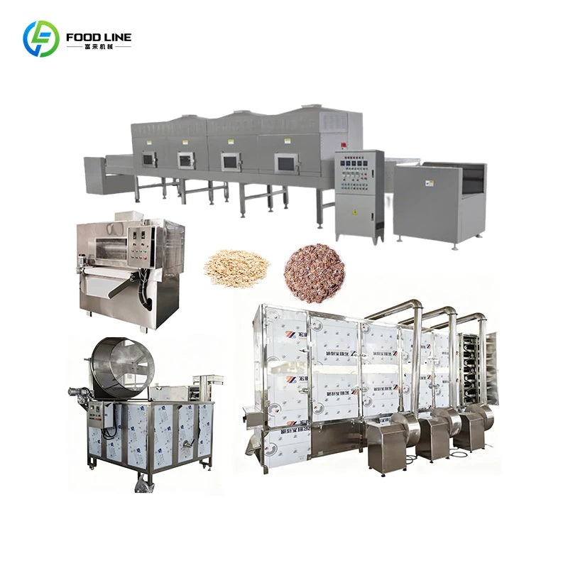 Custom Automated Process Control Oatmeal Cereal Making Machine Consistent Product Shape Mini Cereal bar Making Machine