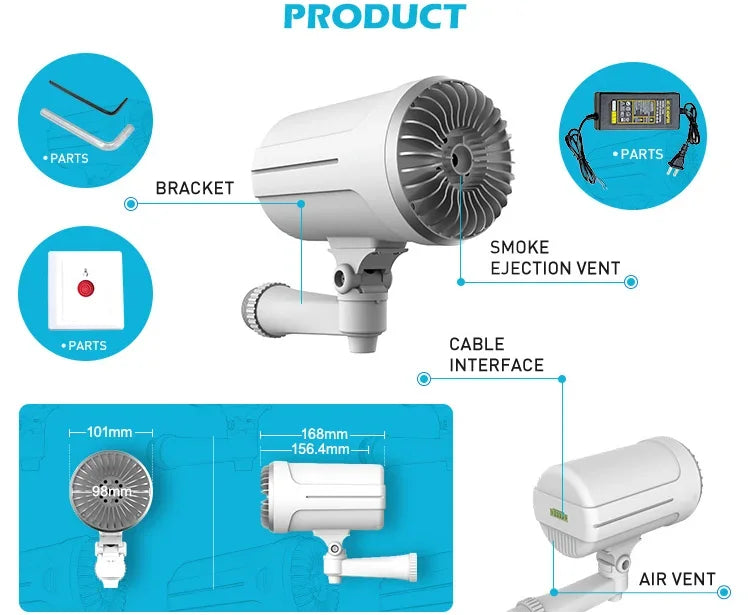 Home Security Smart Fog Generator House Alarm System Professional Security Gadgets