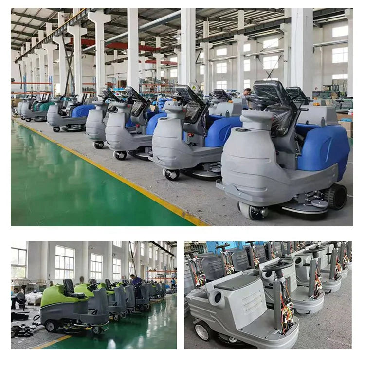 Professional Robot Scrubber Floor Cleaning Machine Automatic Intelligent Floor Scrubber For Commercial Mall Office School