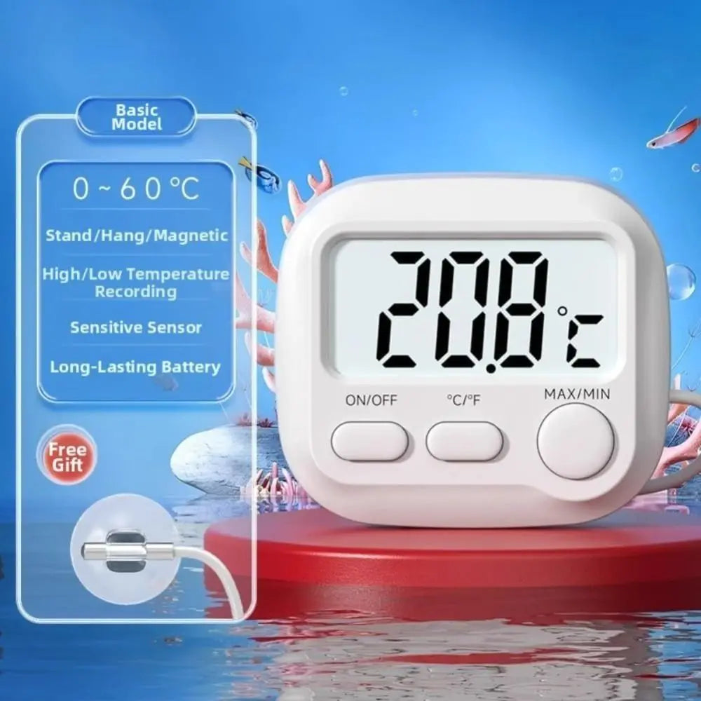 Precision Sensor Digital Thermometer High Accuracy Dual Unit Switching Temperature Gauge LCD Digital Display Measuring Tool