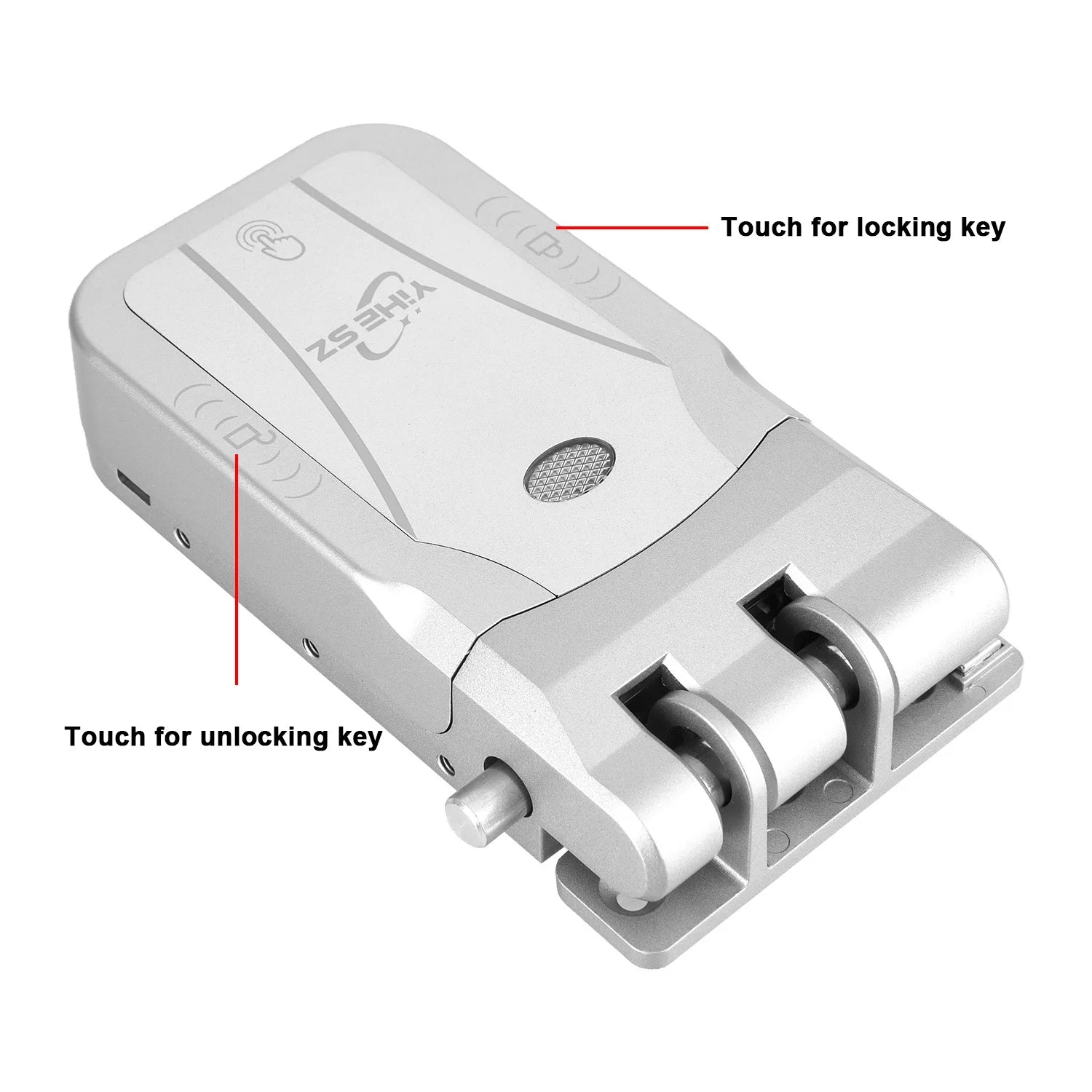 YiHESZ Tuya Smart Door Lock Digital Electronic Remote Control Security Protection Support Smart Home Invisible Induction Lock