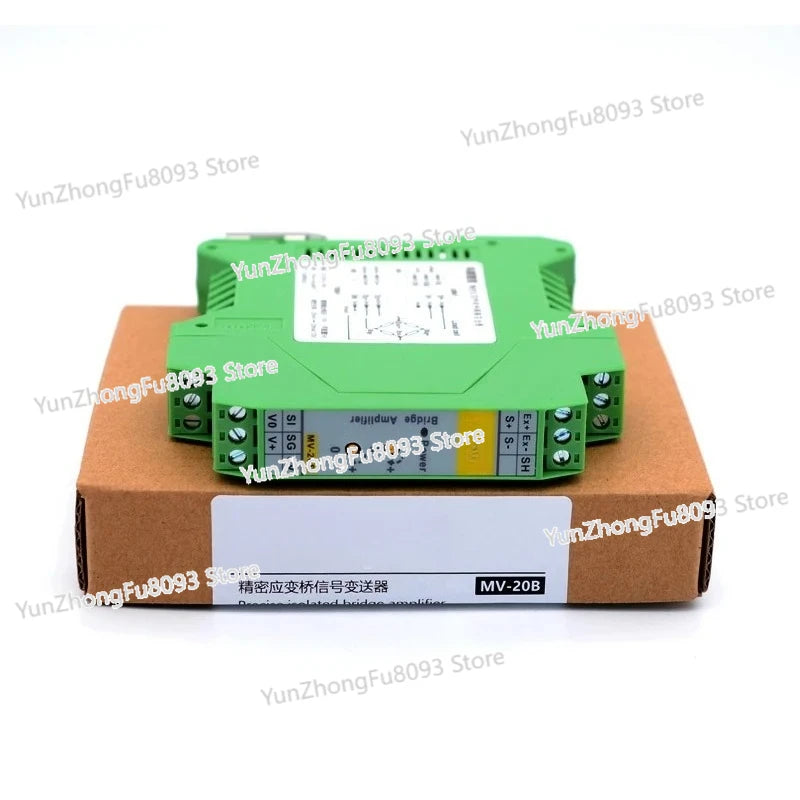 Precision Weighing Transmitter Strain Bridge Force Measurement Pressure Tension Millivolt MV Signal Amplifier 0-20mA ± 10V