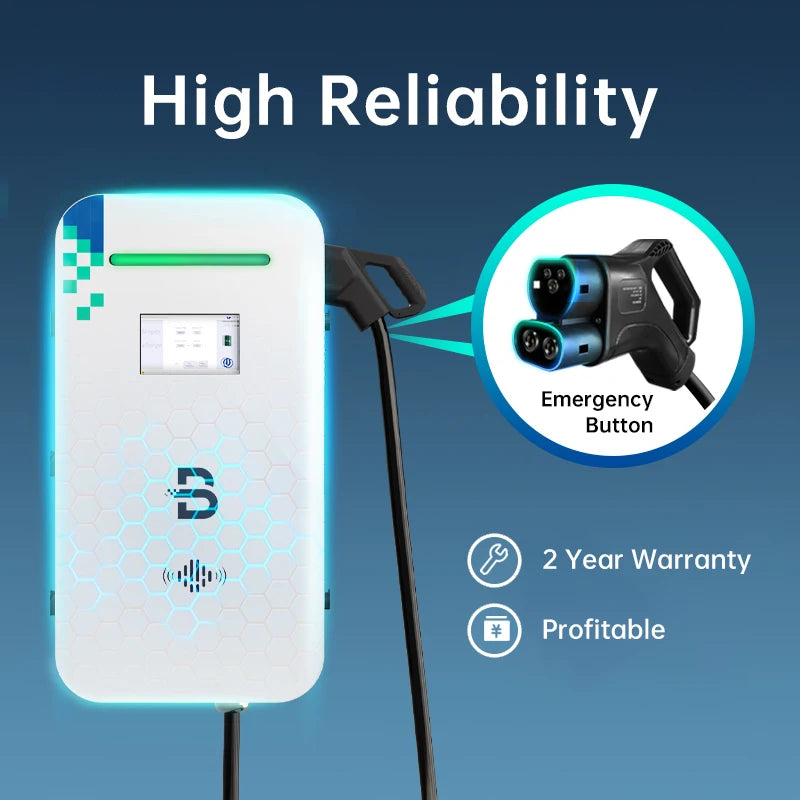 Customized 20KW 30KW 40KW Fast CCS2 CCS1 GB/T Electric Cars OCPP Commercial EV Fast DC EV Charger