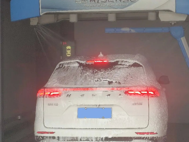 Customize Full-automatic Touchless Car Wash Machines, Commercial Intelligent 24-hour Self-service Unattended Car Wash Equipment.