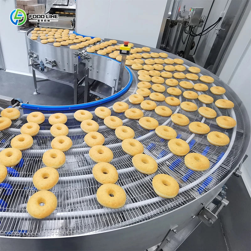 Commercial Continuous Frying Machine for Fried Chicken and French Fries Efficient Automatic with Motor and Pump Core Components