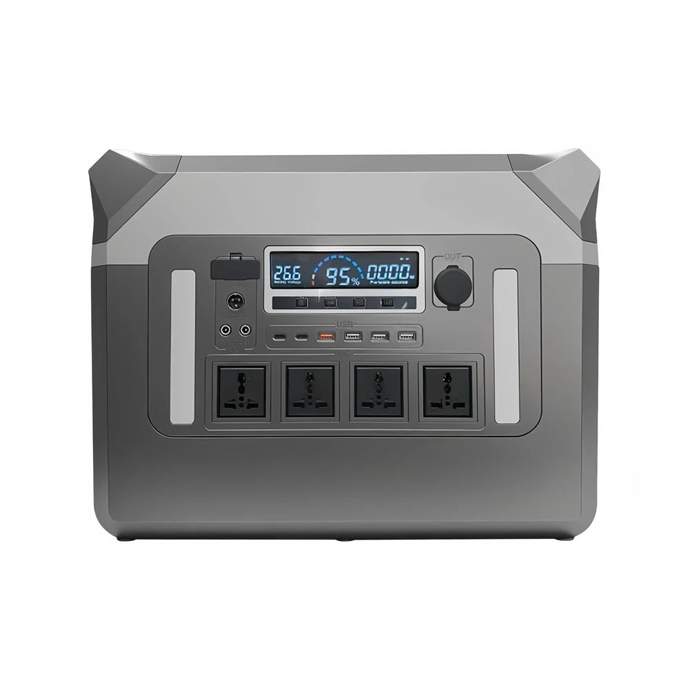 3000W Portable Power Station LiFePO4 Battery Solar Generator Power Bank Outdoor Camping Emergency Energy Storage Power Supply