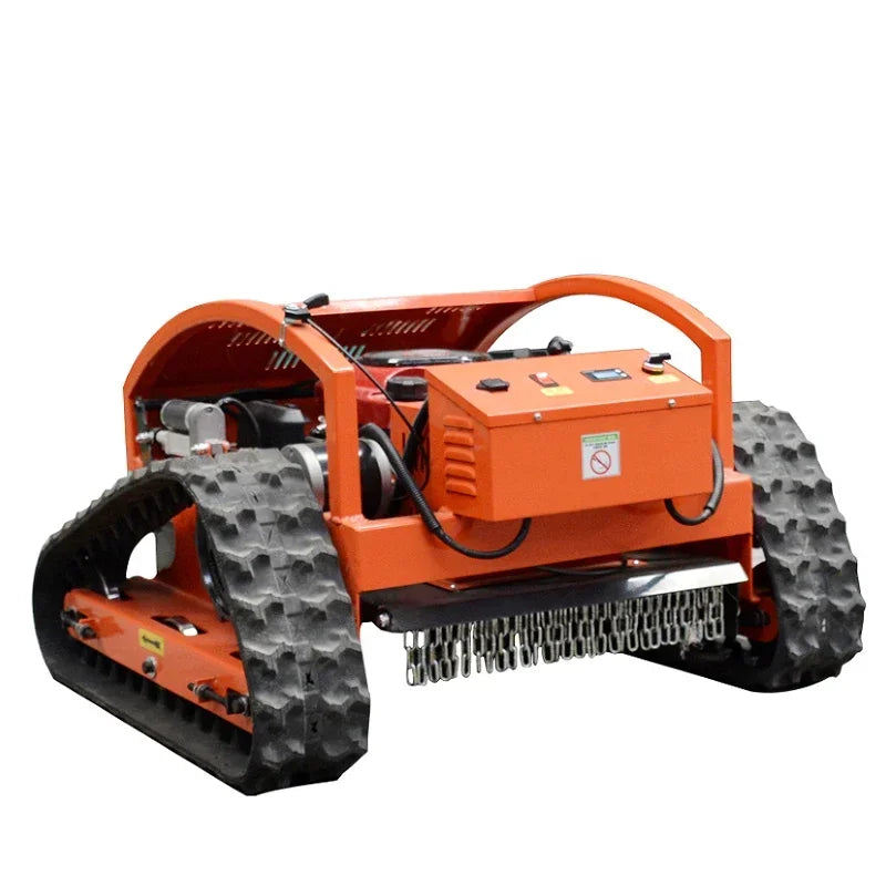 Multi-Functional Cordless Remote Control Lawn Mower Robot for Lawn Mower Factory Lawn Weed Cutting Customized