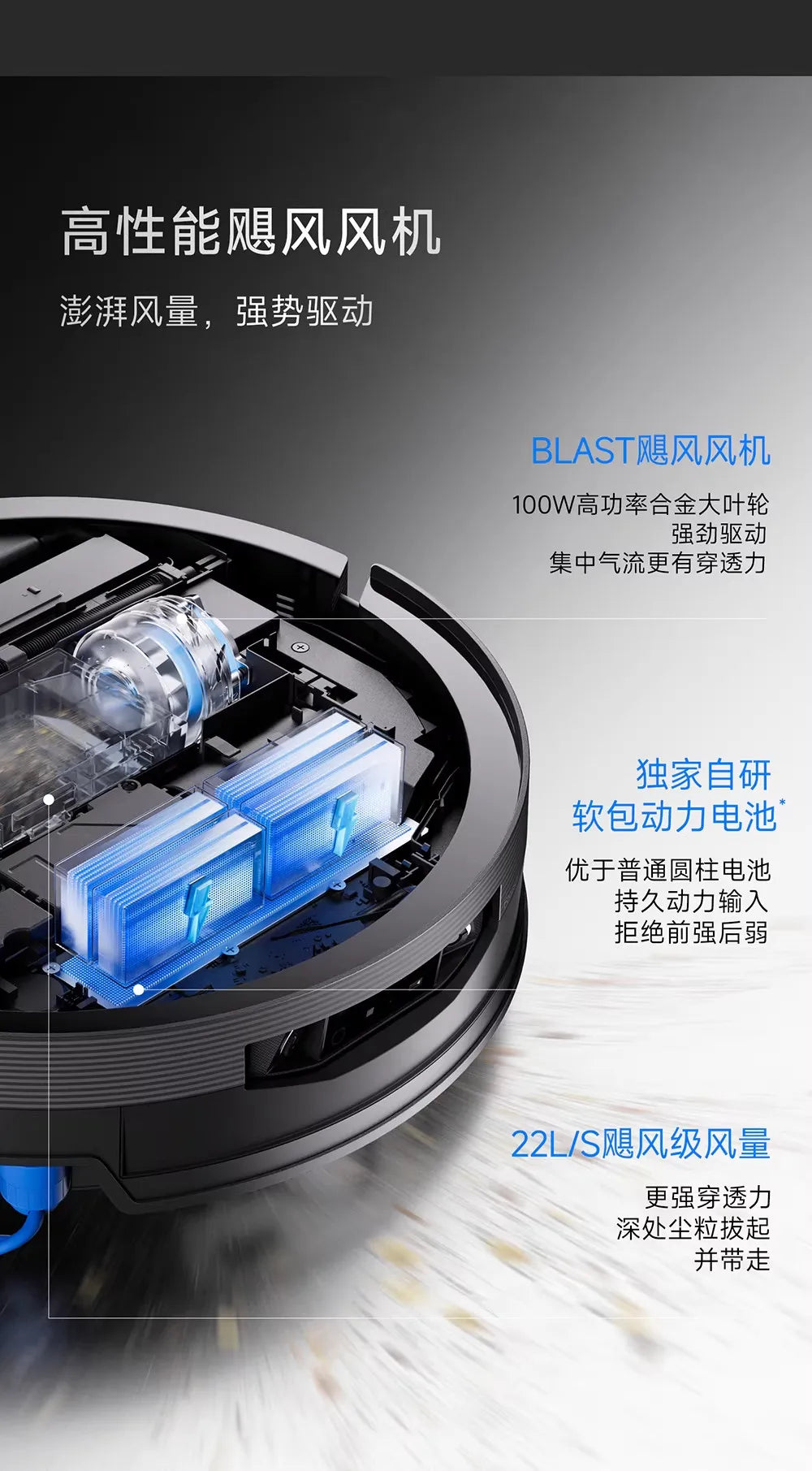 Ecovacs X12 PRO intelligent sweeping robot, sweeping and mopping integrated machine, automatic cleaning drum 22000Pa