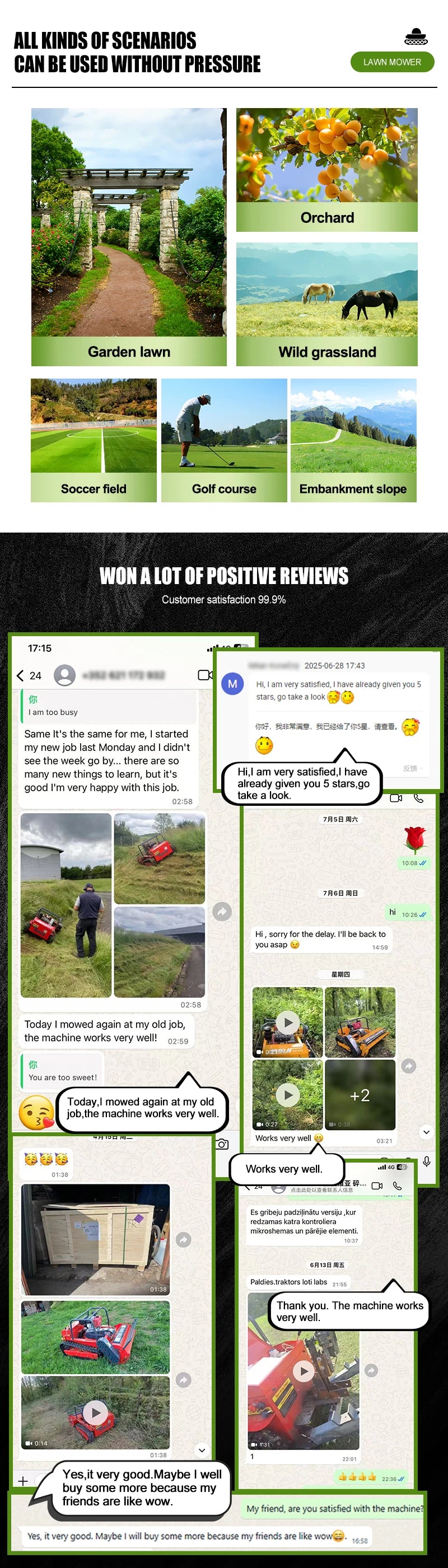 Customized Small High Power Remote Control Robot Lawn Mower CE EPA Approved Free Snow Shovel for Home Garden