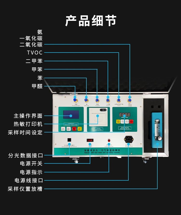 Formaldehyde Measuring Instrument Professional Home Use And Commercial Use Formaldehyde Testing Equipment New House Indoor Air