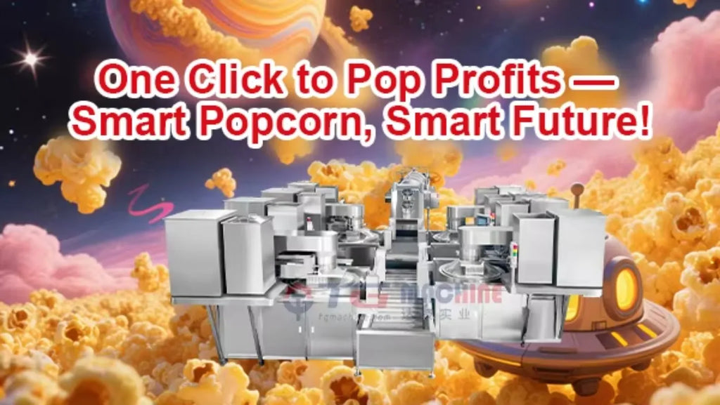 Customized Commercial Oil Popcorn Production Line - High Capacity Snacks Machinery