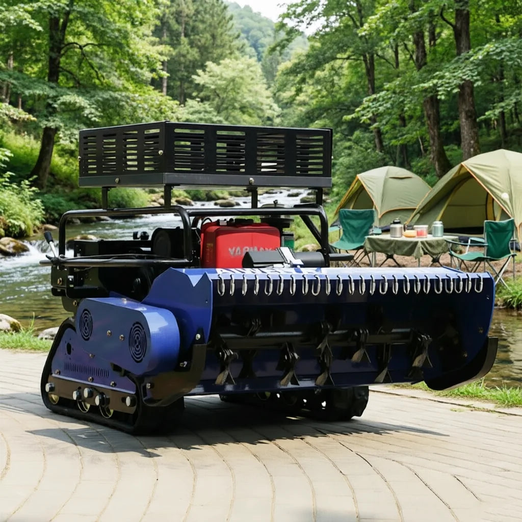 Customized CE Certified Lawn Mower Household Robot Lawn Mower,Crawler RC 4-Stroke Lawn Trimming Equipment