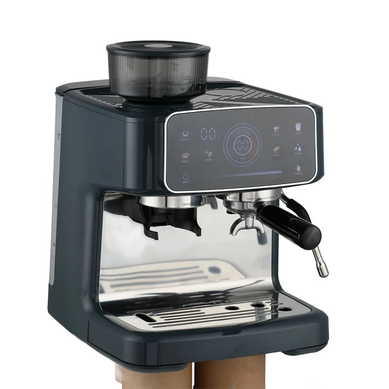 Upgraded Version High-efficiency Extraction High-power Espresso Machine Commercial Household Grinding Coffee Machine