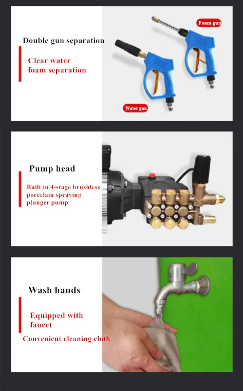 Custom Commercial Car Wash Machine Automatic High Pressure Professional Self Service Vending Equipment System Station Business