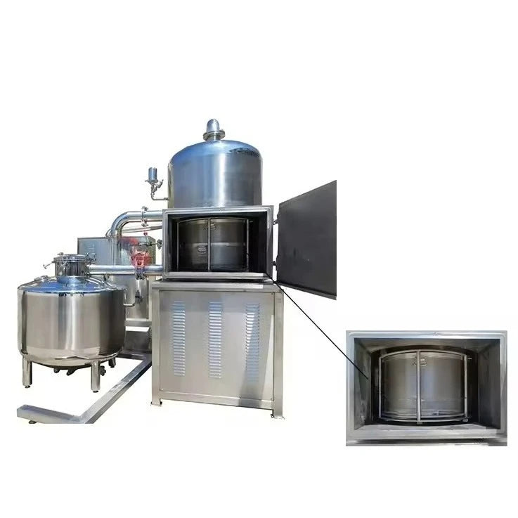 Continuous Vacuum Oil Fryer Industrial Commercial Deep Frying Machine High Efficiency Low Oil Consumption Top Sale