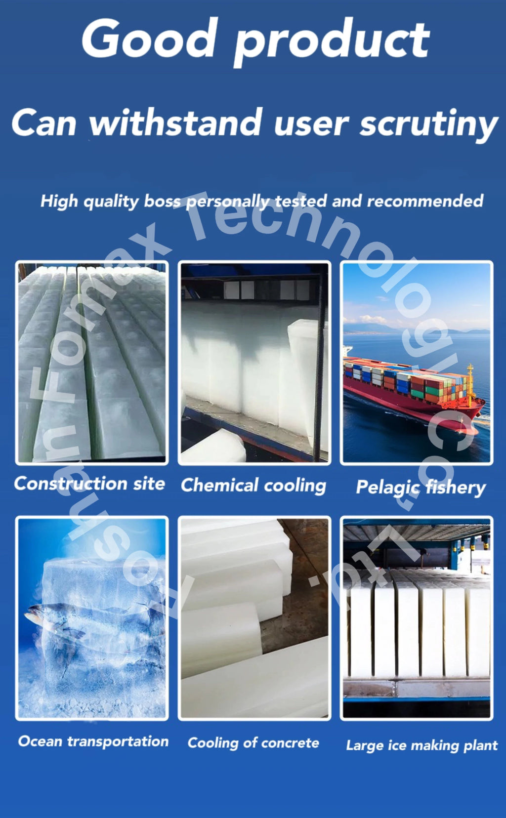 Customized High Quality Industrial Brick Machine High Productivity Commercial Ice Block Maker Efficient for Hotel  Industry