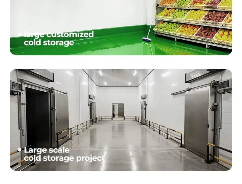 Smart Customized Automated Logistics Cold Storage with Intelligent System Refrigeration Chamber
