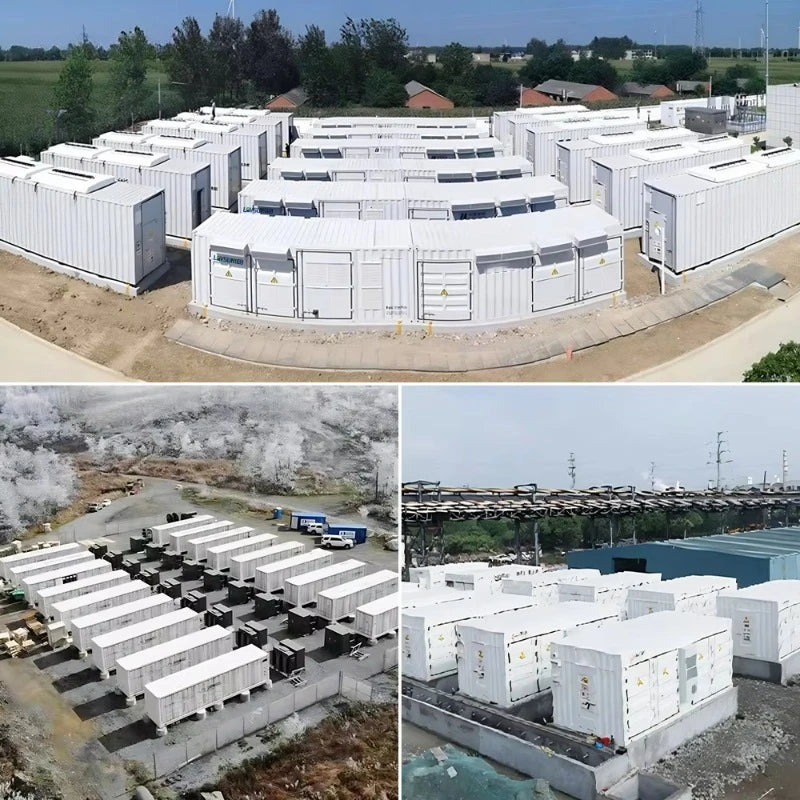 Solar Power Storage System 1MWh 2MWh BESS LiFePO4 Battery 500kW 1MW ESS Container Custom