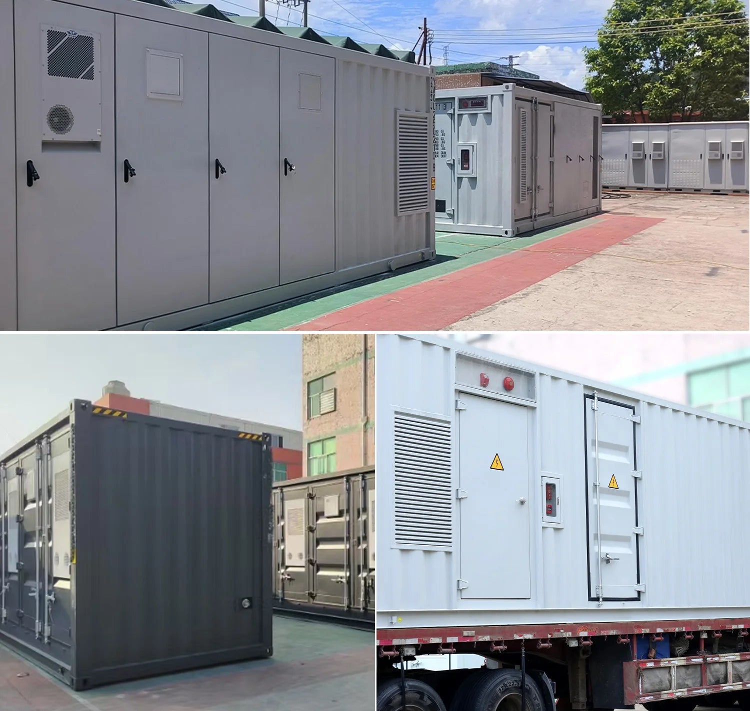 Solar Power Storage System 1MWh 2MWh BESS LiFePO4 Battery 500kW 1MW ESS Container Custom