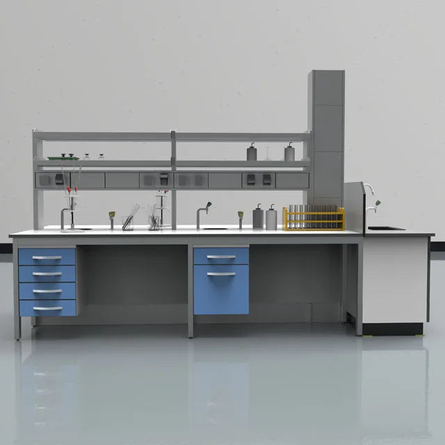 Customised Bioscience Laboratory Furniture Exhaust Cabinet Small Ductless Fume Hood for Chemical Equipment