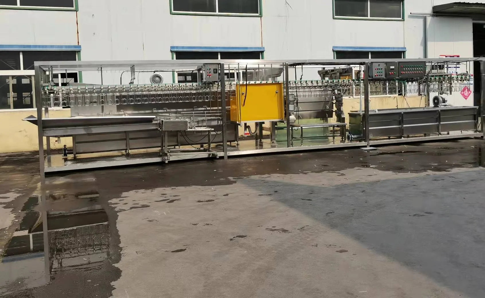 Factory Customized Chicken Slaughtering Line High Efficiency Poultry Slaughterhouse Commercial Slaughter Machine