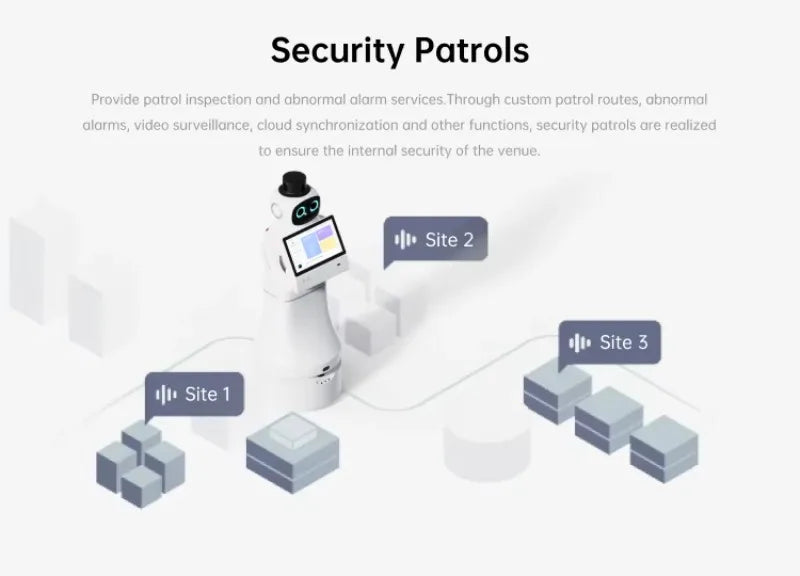 Customized Intelligent Auto Robot - Commercial Welcome Reception Service for Shopping Mall