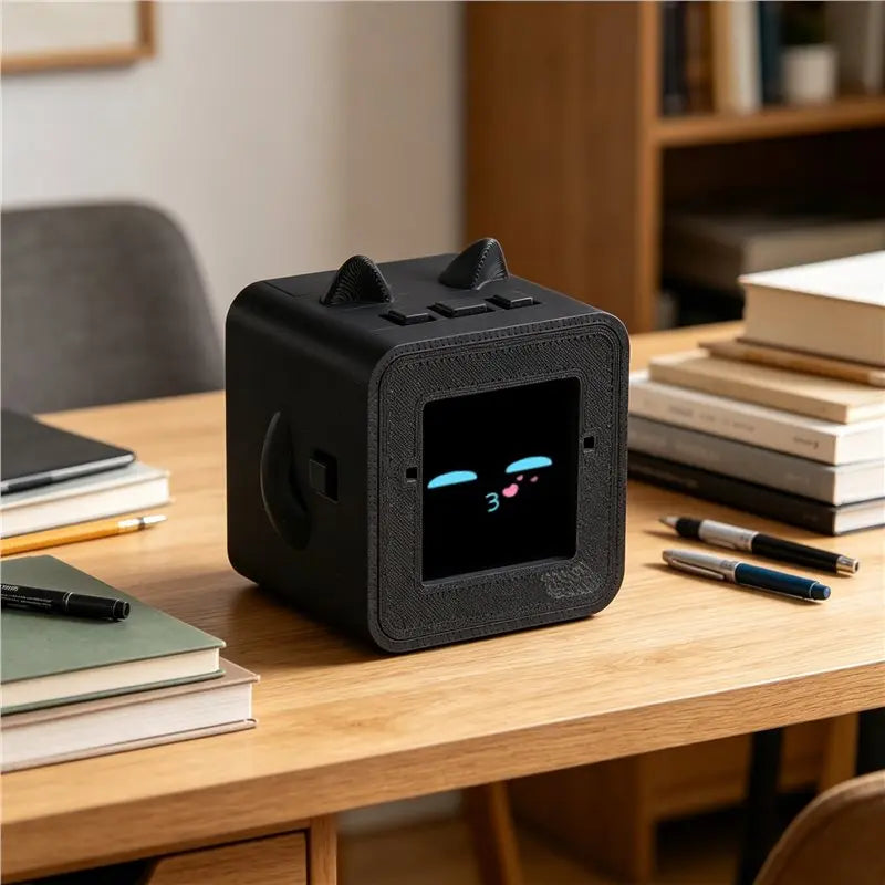 CABE-Xiaozhi Mini AI Robot Intelligent Voice Chatbot, AI Emotional Interaction, Smart Learning Gift,AI Companion Robot