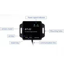 BT-2 Wireless Module,Realize Real-time Monitor & Parameter Setting via RJ45 Communication Port, Compatible with MPPT 60/80/100