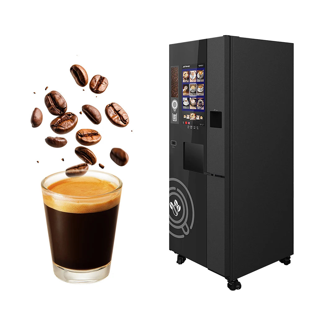 Smart Commercial Coffee Robot Making Machine Customized Touch Screen Automatic Brewer for Business with SDK Functionality