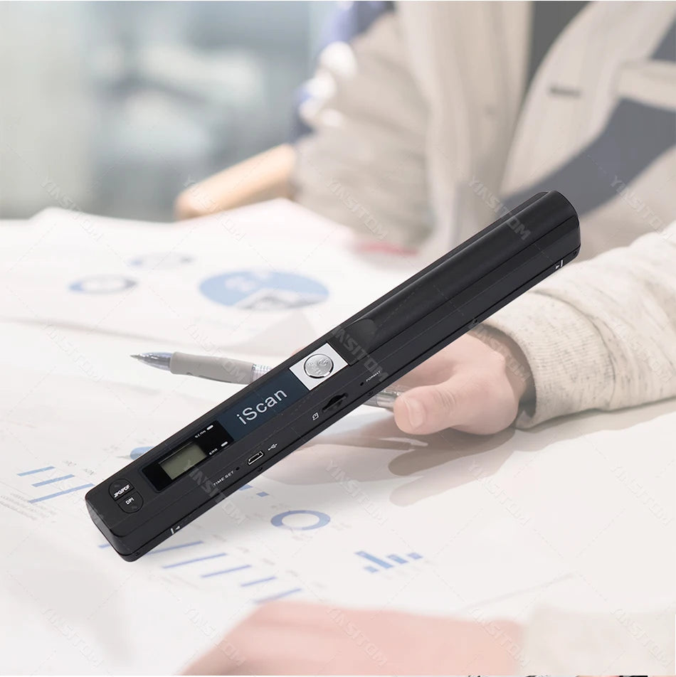 iScan01 Portable A4 Document Reader Scanner 900DPI For Contract Books Office Business Handheld Mobile Scanners JPG PDF Format