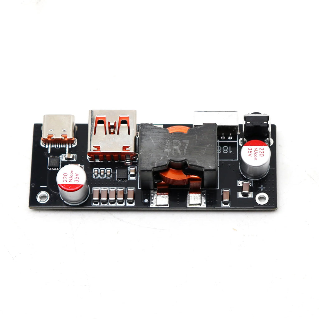 PD 100W Bidirectional Fast Charger Power Bank Module Boost Buck 2S 3S 4S 5S 6S Battery Charging-Discharging Li Ion Lifepo4 BMS