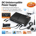 DC UPS Uninterruptible Power Supply No Battery 5V 9V 12V POE Backup Power EU Plug For Router Modem Camera ONU CCTV