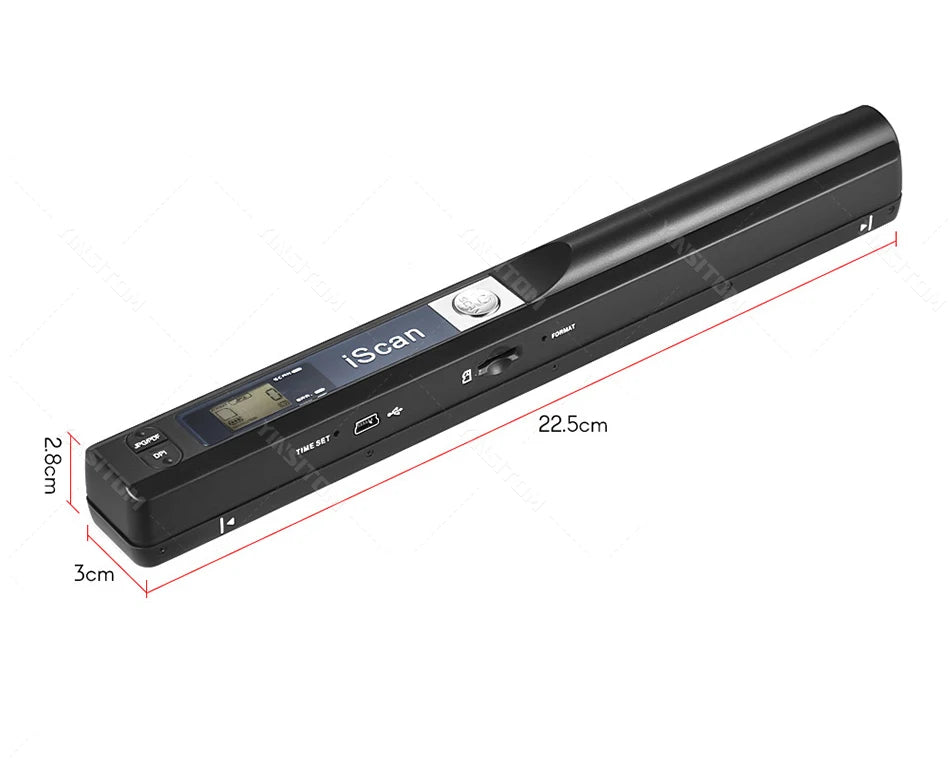 iScan01 Portable A4 Document Reader Scanner 900DPI For Contract Books Office Business Handheld Mobile Scanners JPG PDF Format