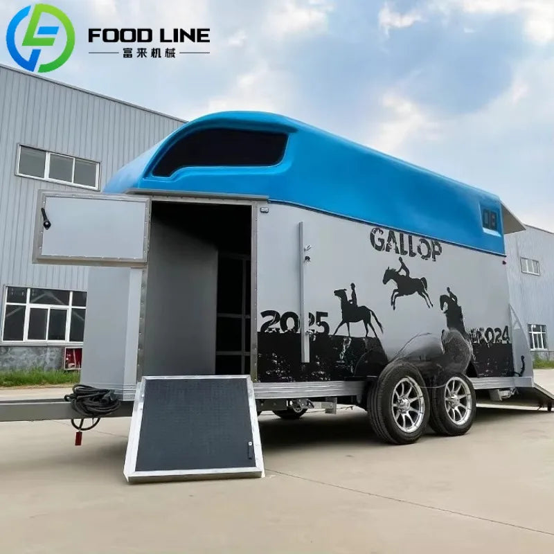 Office Building Coffee Cart for Breakfast Pastry Sandwich Service with Efficient Space Design