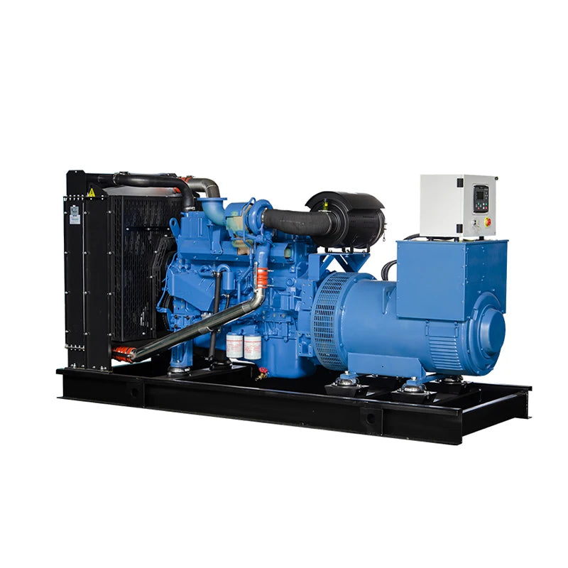 Hot-sellingEfficient 500KW Biogas Diesel Generator Set with Open Frame Design 50/60Hz Frequency Natural Gas Turbine Water Cooled