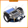 Buy Now RP2350-Plus Smart Car Robot Picogo Development Board With Obstacle Avoidance Module, Tracking Module, Bluetooth Module
