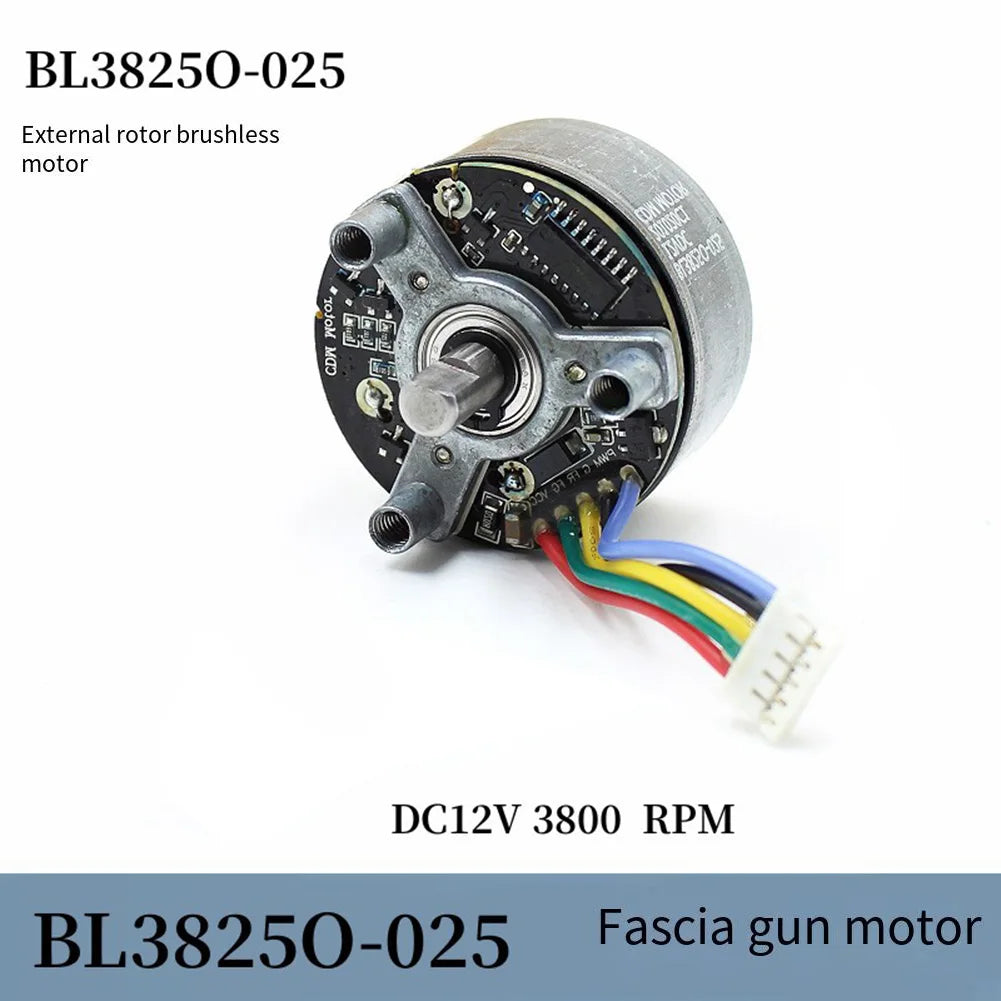38mm Brushless Motor with Controller 7 4V 3700RPM High Torque for PWM Speed Control Designed for Reliable and Smooth Operation