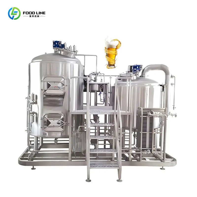 Custom High-Efficiency Electric Beer Brewing Bottling Packaging Integrated Equipment