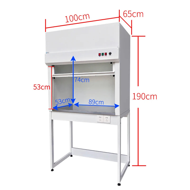 Laboratory Vertical Laboratory Clean Bench Steel Cultures Cabinet Laminar Flow Cabinet/