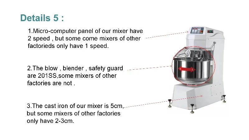 FL Customized Wholesale High Efficiency Dough Mixer, Commercial Bread Flour Mixing Bakery Machine